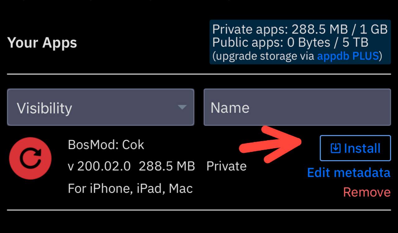 Final install confirmation